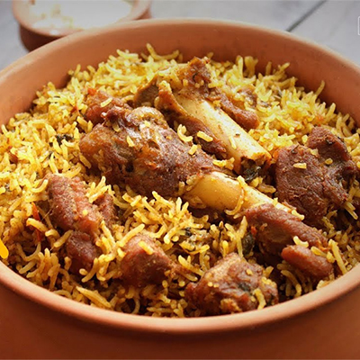"Mutton Biryani ( Bombay Restaurant - Dabagarden) - Click here to View more details about this Product